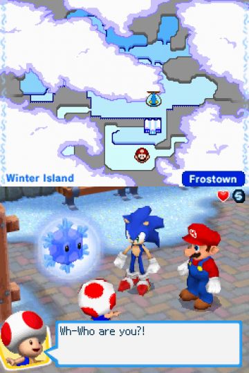Immagine -15 del gioco Mario & Sonic ai Giochi Olimpici Invernali per Nintendo DS